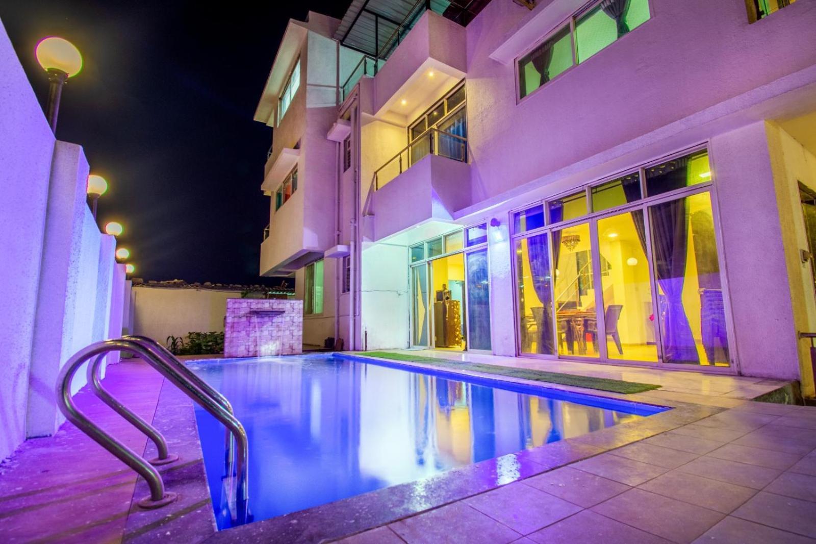 Empyrean Stay Ll 6Bhk Ll Royal Bramha Palace Ll Pvt Pool Ll Lonavala Luaran gambar